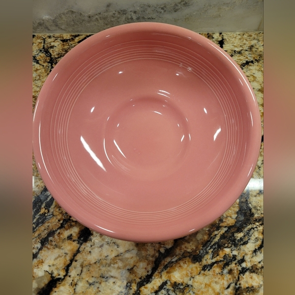 Pedestal Bowl 9 7/8 Peony FIESTA - Picture 1 of 3